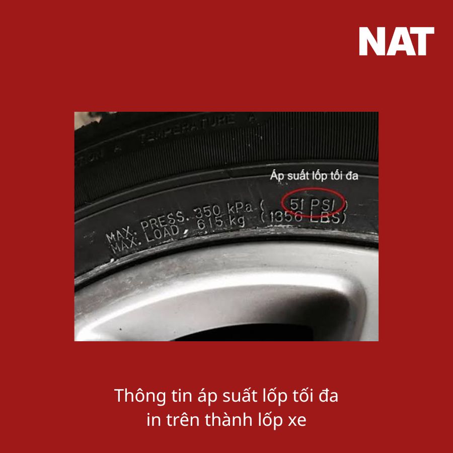 áp suất lốp ô tô