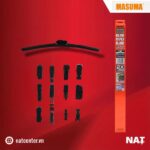 Chổi Gạt Mưa Silicone 16 Masuma Cao Cấp Đa Năng (13 Chân Thay)