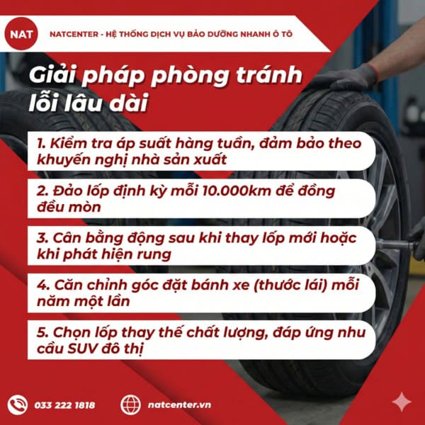 Các giải pháp phòng tránh lỗi lâu dài