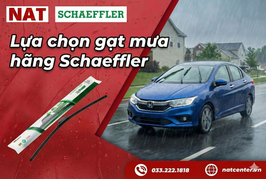 Cách chọn gạt mưa Schaeffler chuẩn