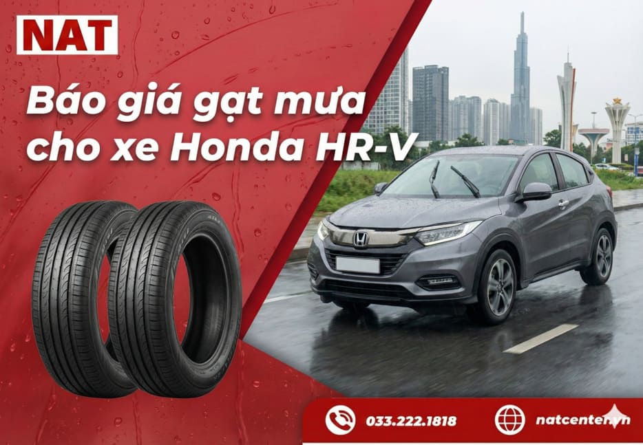 Cách chọn lốp chuẩn cho xe Honda HR-V