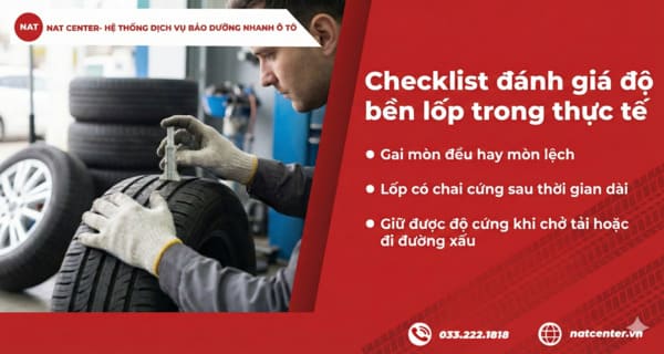Đánh giá độ bền lốp Territory trong thực tế từ NAT Center