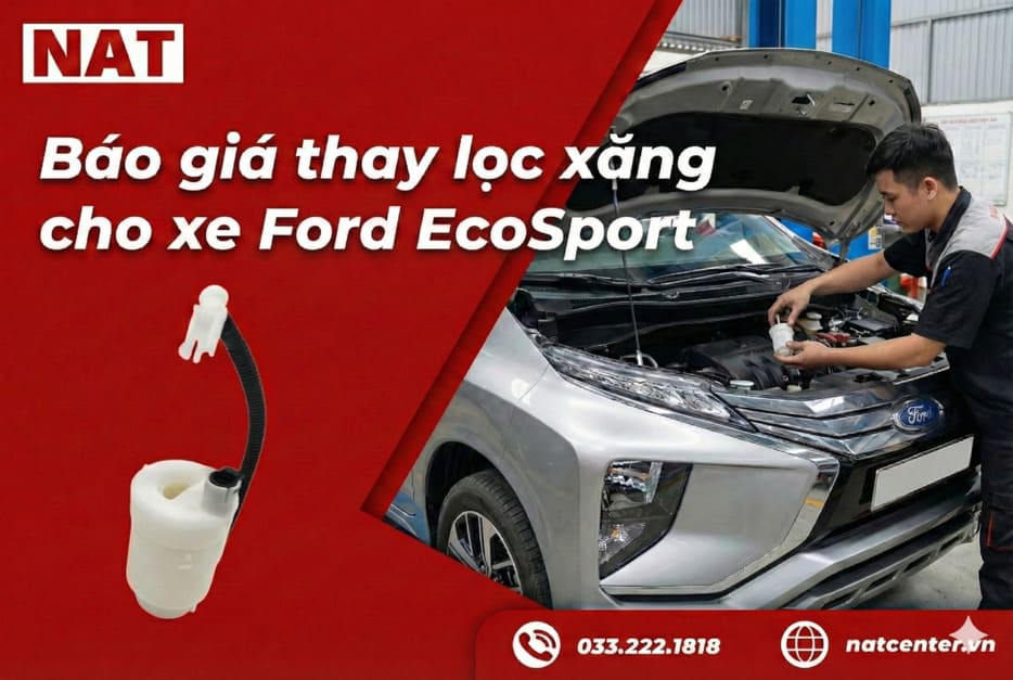 Giá lọc xăng Ecosport tại NAT Center