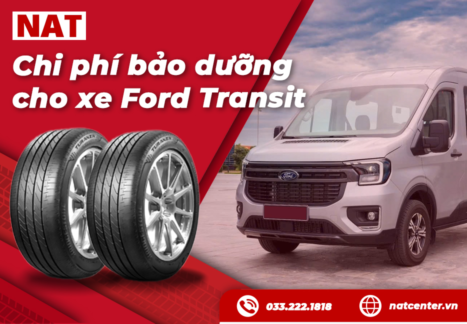 Bảo dưỡng xe Ford Transit tại NAT Center