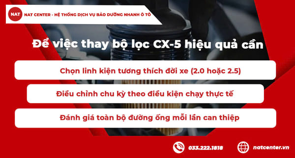 Thay lọc xăng hiệu quả 