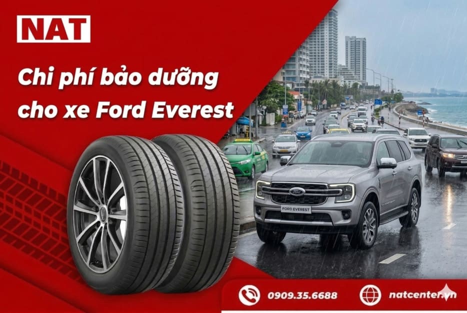 Bảng giá bảo dưỡng xe Ford Everest tại NAT Center