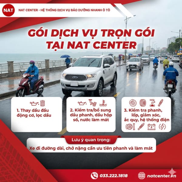 Bảng giá bảo dưỡng xe Ford Everest trọn gói