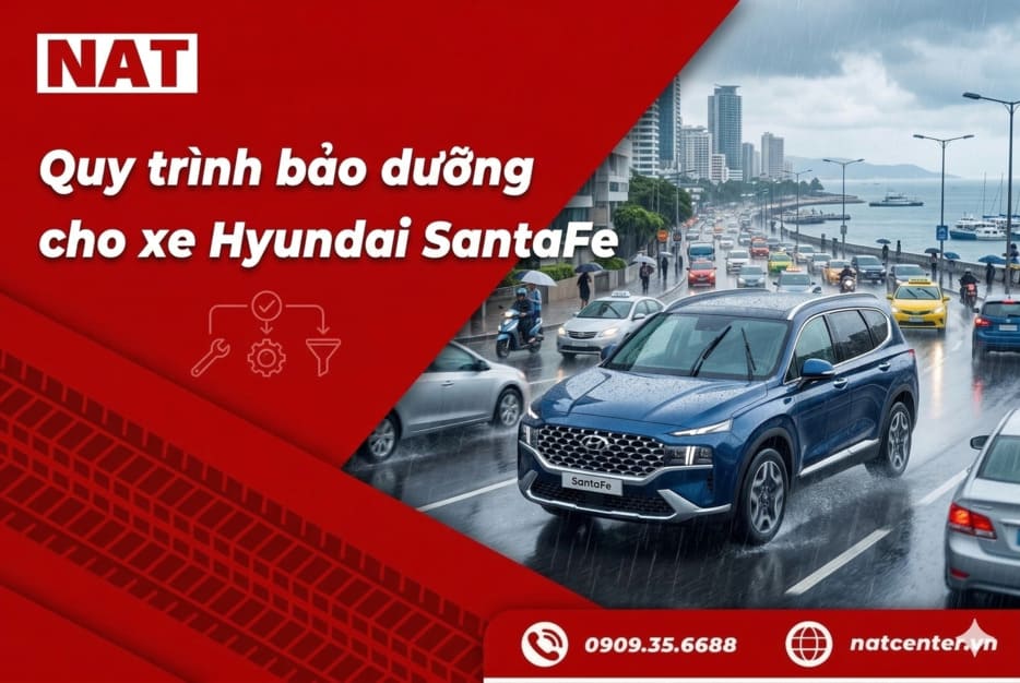 Những chi phí bảo dưỡng Santafe