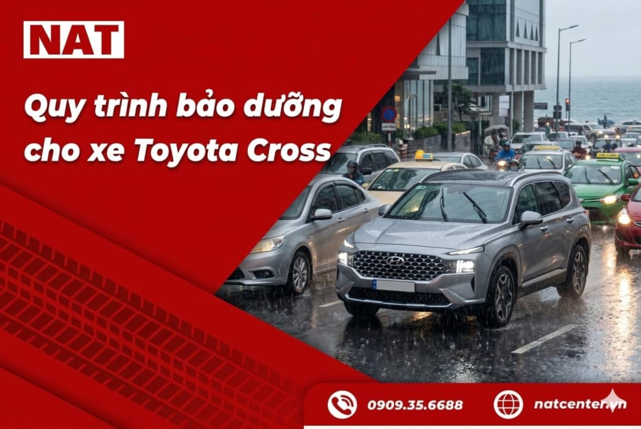 Các chi phí bảo dưỡng Toyota Cross