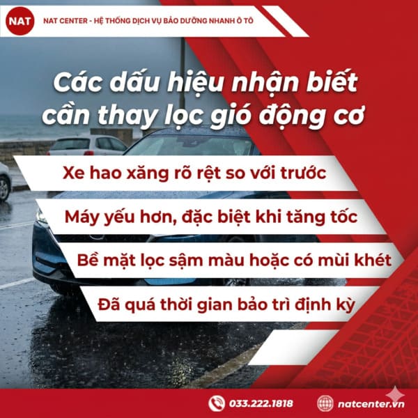Nhận biết lọc gió động cơ Mazda CX5 qua những dấu hiệu