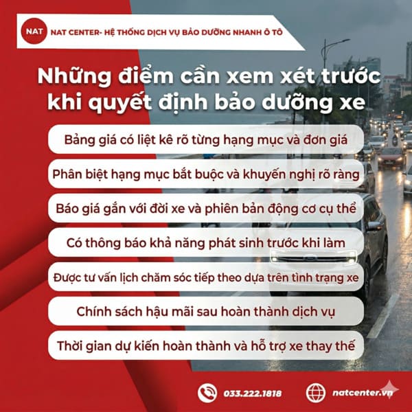 Những điểm bảo dưỡng xe Ford Everest cần xem xét