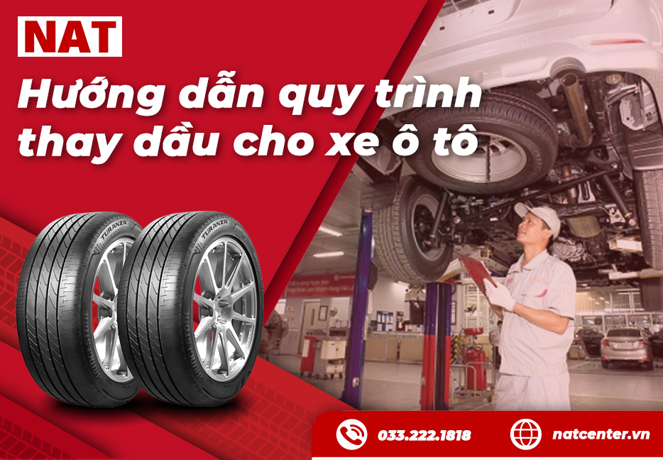 Các quy trình thay dầu xe ô tô