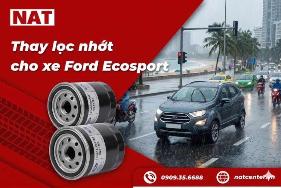 Chọn lọc nhớt Ford Ecosport tại NAT Center