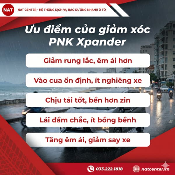 Ưu điểm phuộc xe PNK
